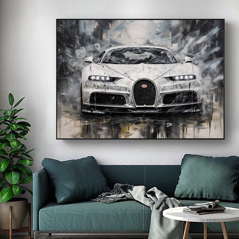 빈티지 유화 스타일 자동차 포스터 고급 레트로 스포츠  - Luxury Lifestyle Cars 리뷰 및 가격