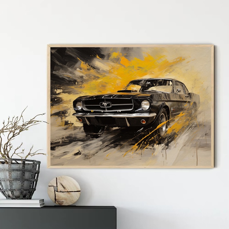 빈티지 유화 스타일 자동차 포스터 고급 레트로 스포츠  - Luxury Lifestyle Cars 리뷰 및 가격